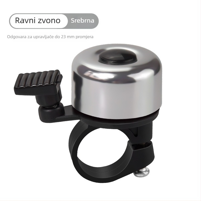 Zvonac za planinski bicikl, šaren, vrlo glasno (Materijal: Plastika; Marka: Druga; Obrada: Ne; Uvoz: Ne)