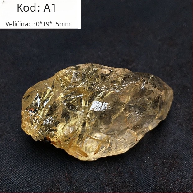 Dekorativni mineralni uzorak: prirodni titanij kristal, izvorni kamen, prilagodba po narudžbi dostupna (Marka: Drugo, Materijal: Titanij kristal, Obrada: Da)