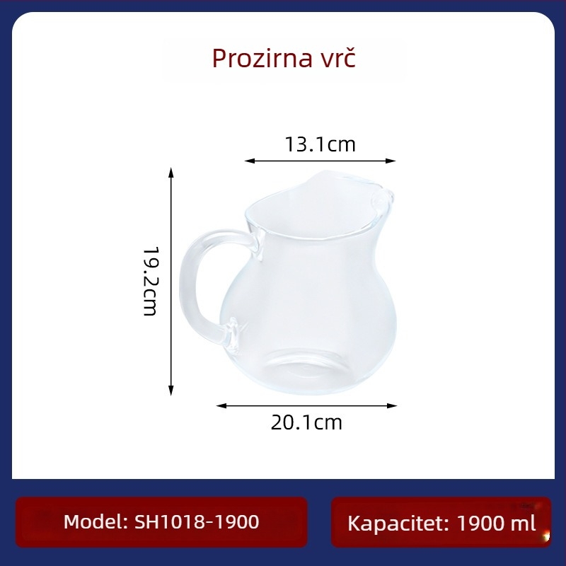 Garbo Daily Use hladna kantica za vodu s ledenim uzorkom, PC plastika, pogodna za sokove, mlijeko, napitke i aromatni čaj