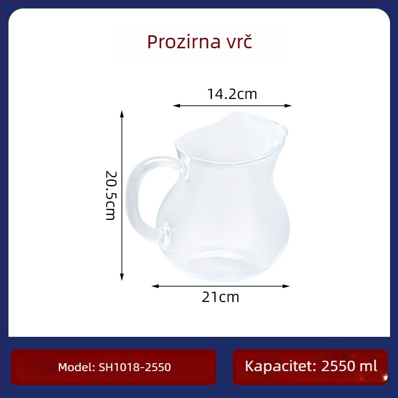 Garbo Daily Use hladna kantica za vodu s ledenim uzorkom, PC plastika, pogodna za sokove, mlijeko, napitke i aromatni čaj