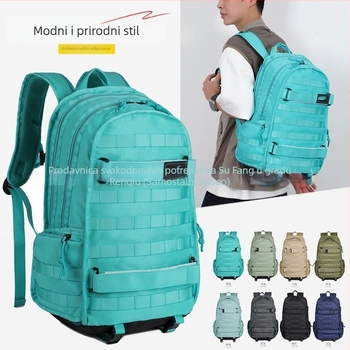 Sportski ruksak za vanjske sportove, najlon, prozračan, vodootporan, otporan na habanje, zakrivljene naramenice