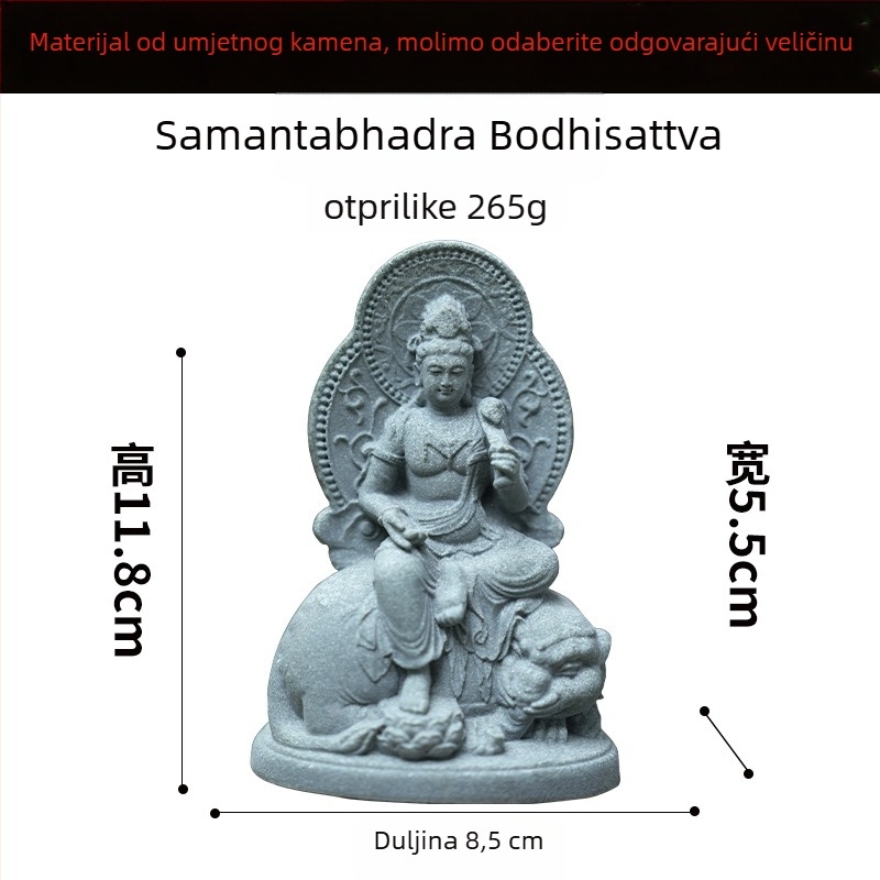 Buddha statua za akvarij krajinska dekoracija, sintetička smola, kineski stil, brend Flowers and Apparatus