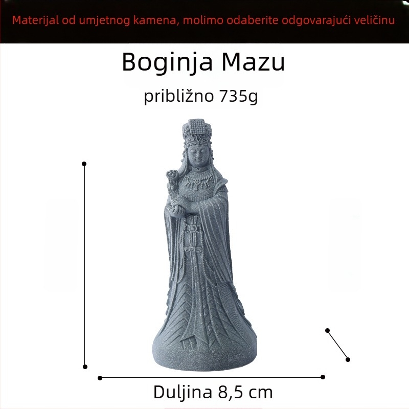 Buddha statua za akvarij krajinska dekoracija, sintetička smola, kineski stil, brend Flowers and Apparatus