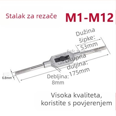 Visoko-izdrživi alat za navoj s kružnom matricom — ručni alat