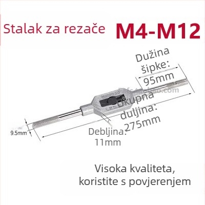 Visoko-izdrživi alat za navoj s kružnom matricom — ručni alat