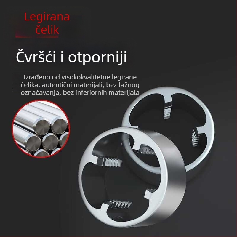 6-dijelni set alata za navijanje i rezanje navoja na PPR plastične cijevi