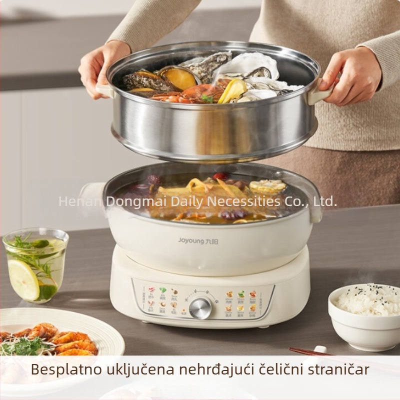 Joyoung Električna posuda za kuhanje – do 800W, 5L, funkcija protiv suhog izgaranja, pogodna za 3–4 osobe