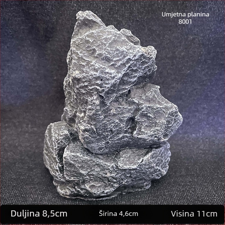 Akvarijske pejzažne stijene dekor – keramika, ručna izrada, jednostavan i moderan stil, mogućnost prilagodbe