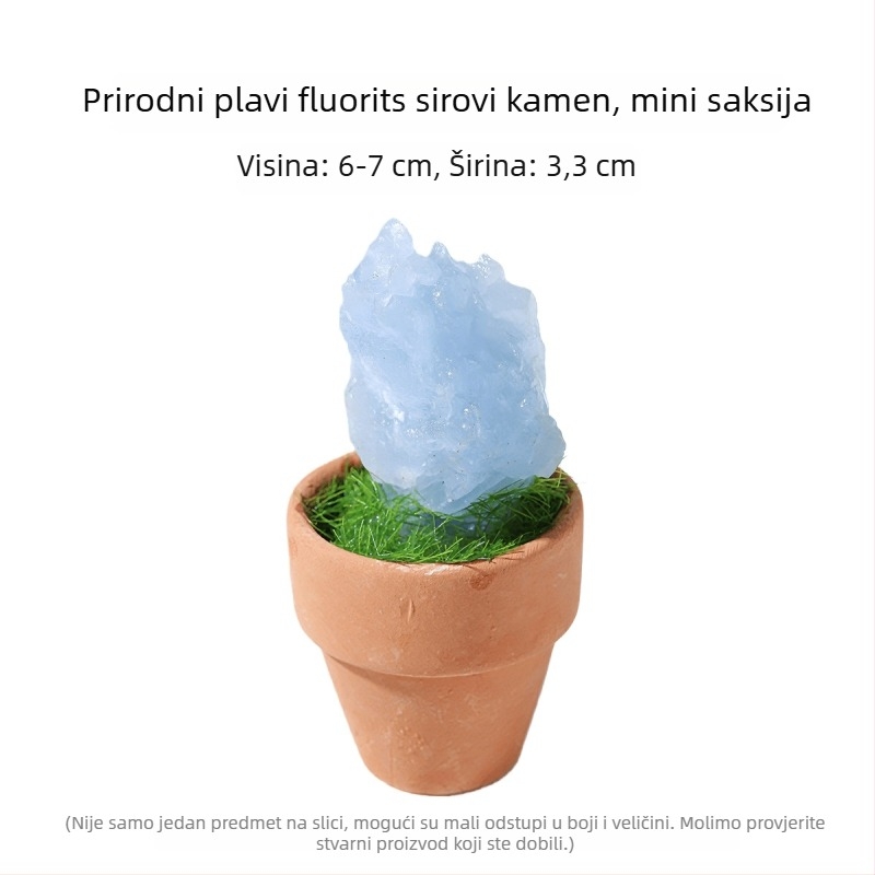 Dragon Roar ukras za stol od prirodnog kamena kristala, geometrijski oblik