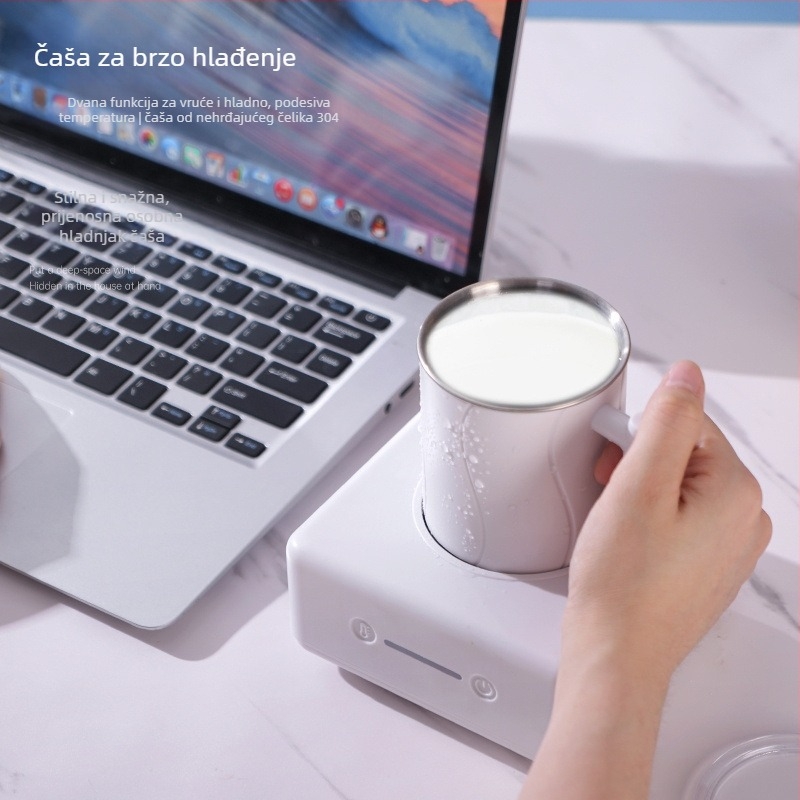 Brza čaša za hlađenje napitaka: prenosni uređaj za hlađenje u uredu i studentskom domu