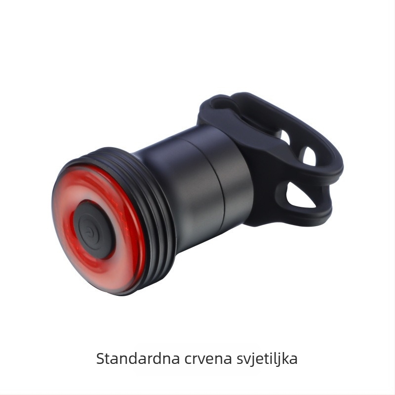 Stražnje svjetlo za bicikl s inteligentnim senzorom kočnice, punjivo, brenda MJR, za cestovne bicikle noću