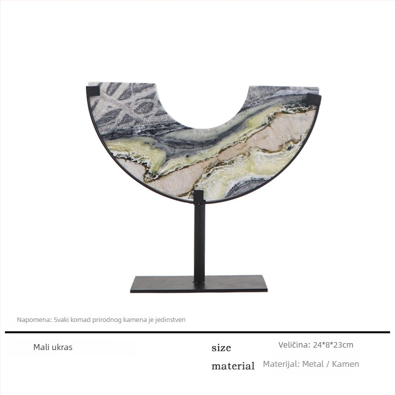 Stay Like metalni pregradni ekran za sobu u kineskom stilu, polu ručna izrada