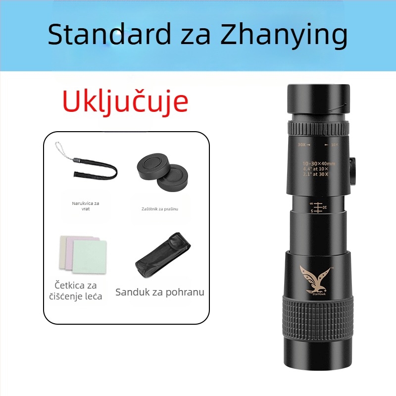 Monokularni teleskop s velikim povećanjem, HD slika, noćni vid, gumirano otporno kućište, model 985