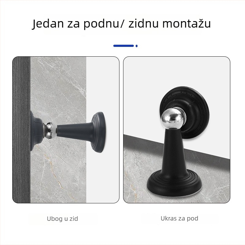 Silikonski zaustavljač vrata, zidno ljepilo (Ct-01), produženi dizajn, model T8Y5G_1624348, marka Changteng