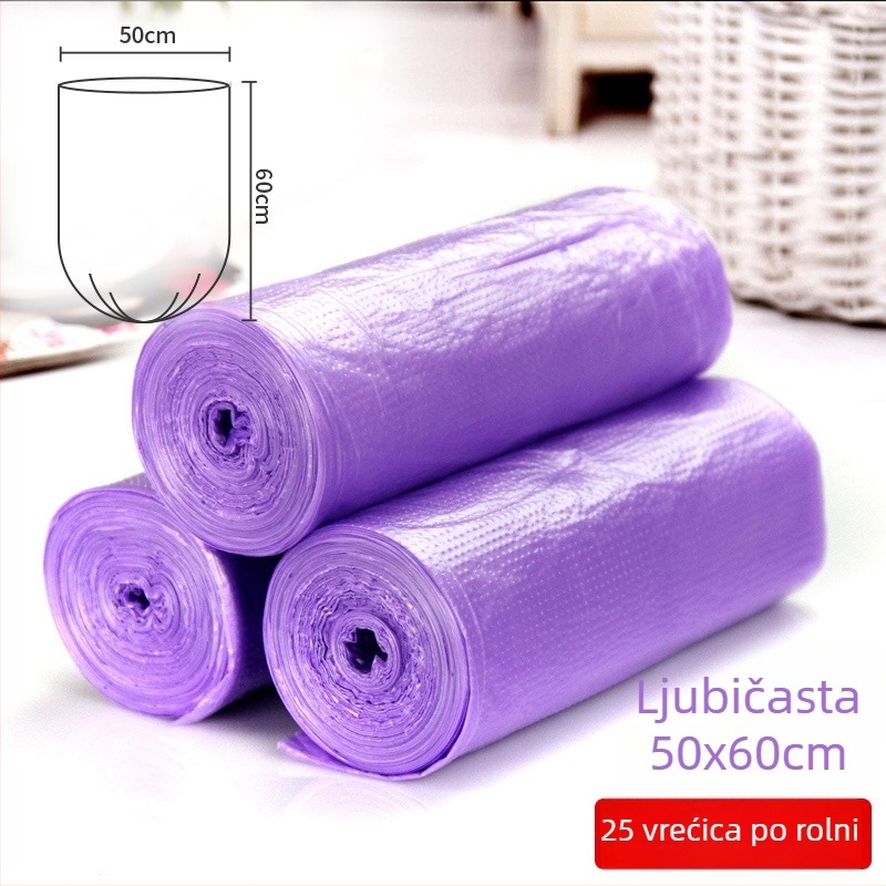 Net Nuo debele vreće za smeće u rolni s perforacijom, više veličina, plastični