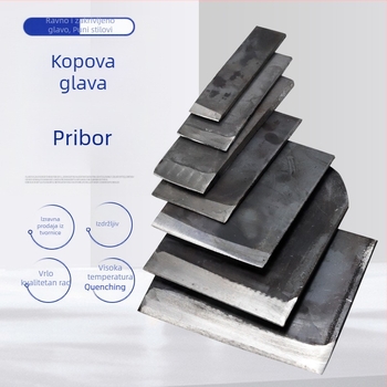 Dodatak oštrice od mangan čelika za cementnu lopatu — zavarivanje šljake i čišćenje tla; model: Blade accessories; serija: Blade accessories