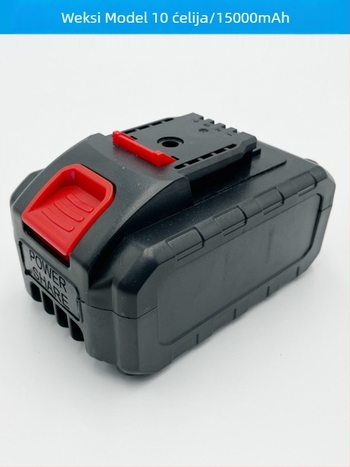 Li-ion baterija 21V Worx-stil za bežične alate (električni ključ, udarni odvijač i kutna brusilica) s punjačem