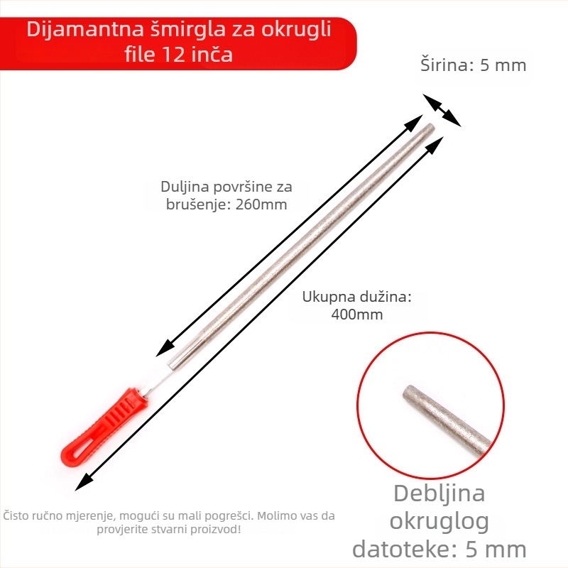Aluminijska abrazivna velika pločasta pila – za metal, jade, keramiku i staklo; oblici: ravni, polukružni, trokutasti, kvadratni; serija DBC