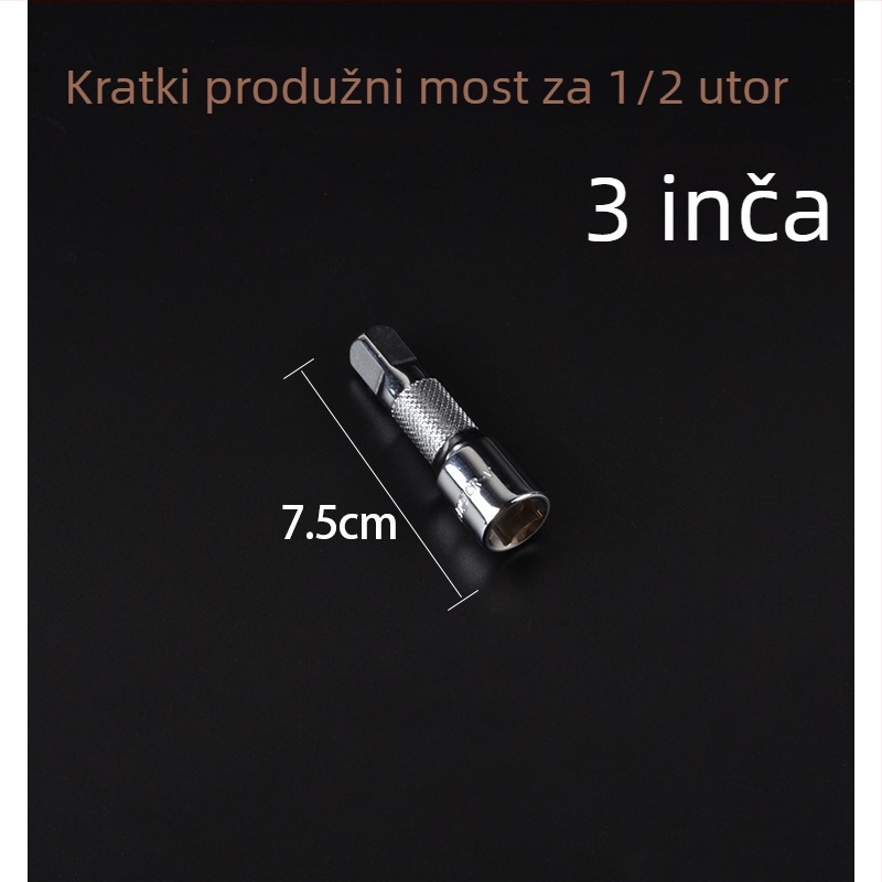 Produžni štap za nadstavni ključ, 24 inča, 1/2 pogonski, za popravak automobila