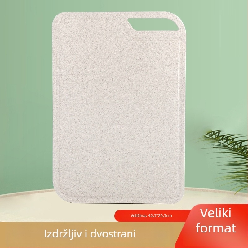 Daska za rezanje od pšenične slame – antibakterijska, protiv plijesni, protiv klizanja (Materijal: pšenična slama; Marka: Fu Yue; Značajke: antibakterijska, protiv plijesni, protiv klizanja)