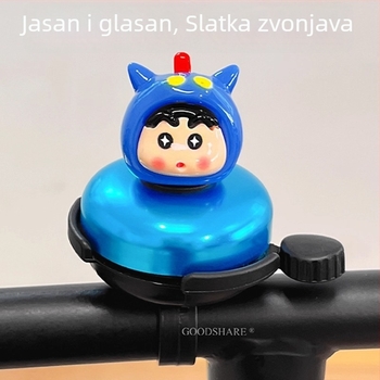 Zvončić za bicikl, aluminijska legura, model 1, CL003