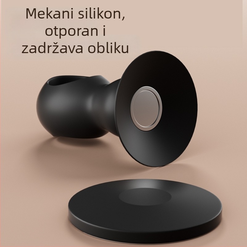 Silikonski magnetski zaustavljač vrata, zidni montažni, tih apsorber udara