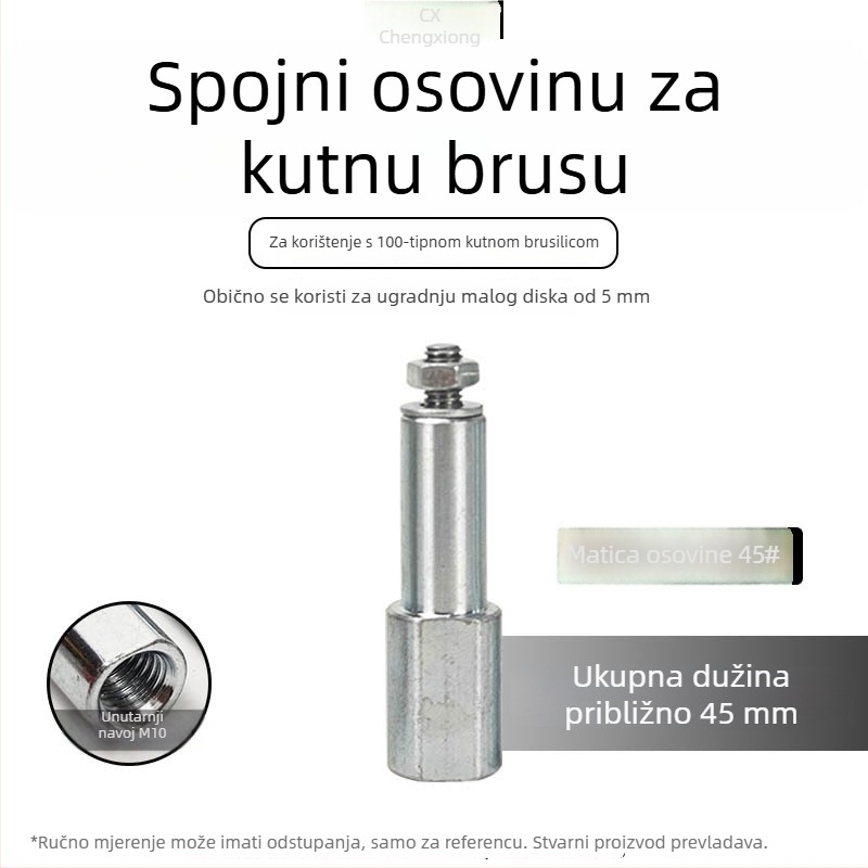 Presentable Dijamantni disk za kutnu brusilicu – rezanje granita, kamena i betona – suho rezanje
