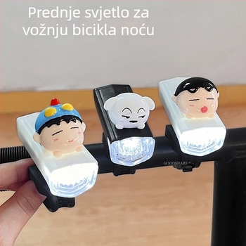 Prednje svjetlo za bicikl za noćnu vožnju, slatka crtani Shin-Chan – dječje svjetlo za planinski i cestovni bicikl (Obrada i prilagođavanje: Ne; Marka: Drugo; Uvoz: Ne)
