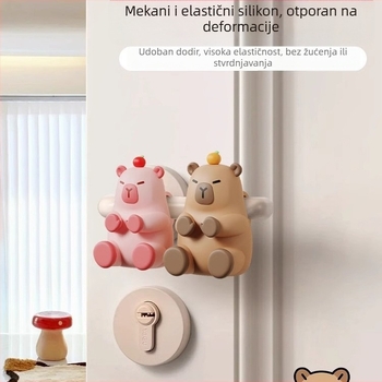 Kapibala silikonski protivudarni vrata doraz – direktna montaža, materijal silikon, ručna kontrola, standardni tip
