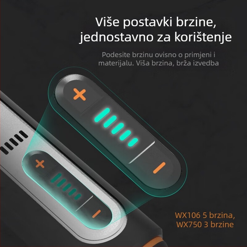 Bežični električni brus za graviranje i poliranje, punjivi, 5V napajanje