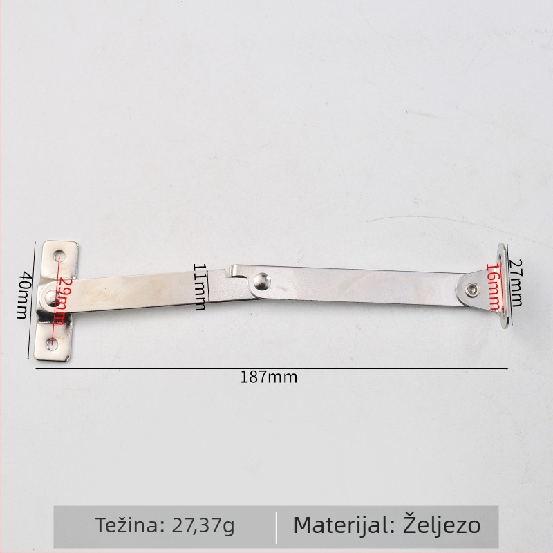 Željezni obični H-oblik šarka za drvene kutije, model 359, završna obrada površine: druga, marka Wenzhou Platinum Liite