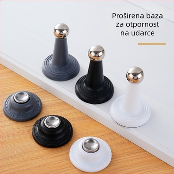 Stoper za vrata, model gjmx-02, plast, zidni montažni, kutija tipa, automatski