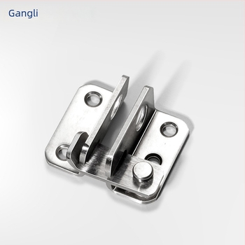 Brava za vrata tip kopča – nehrđajući čelik, elektroplatinirani završetak, model GL-BXGMK, marka Gangli