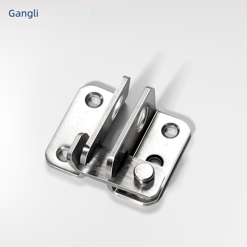 Brava za vrata tip kopča – nehrđajući čelik, elektroplatinirani završetak, model GL-BXGMK, marka Gangli