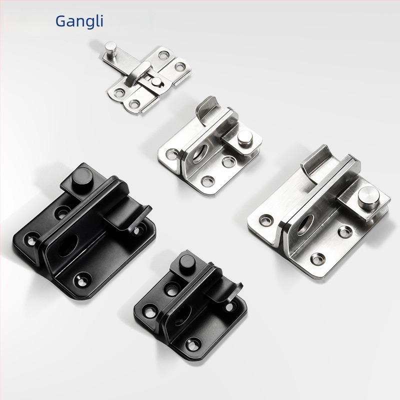 Brava za vrata tip kopča – nehrđajući čelik, elektroplatinirani završetak, model GL-BXGMK, marka Gangli