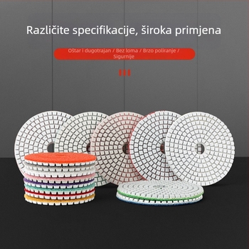 Disk za poliranje za kutnu brusilicu – mramor, granit i kvarcni kamen