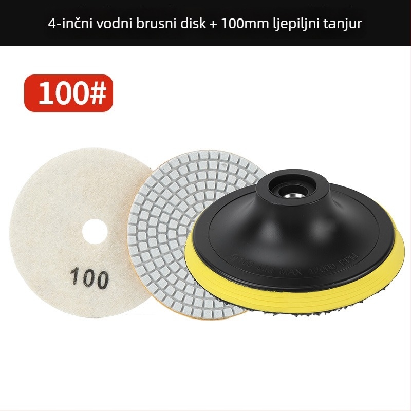 Disk za poliranje za kutnu brusilicu – mramor, granit i kvarcni kamen