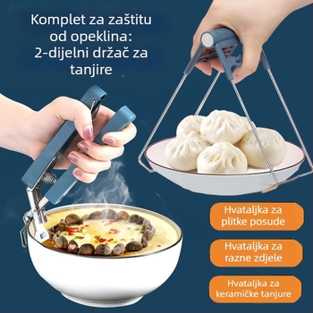 Plastični zidni regal za kuhinju — jednostavan, moderan dizajn, bez montaže