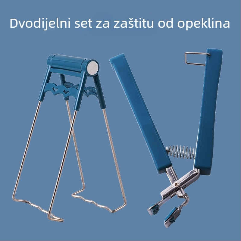 Plastični zidni regal za kuhinju — jednostavan, moderan dizajn, bez montaže