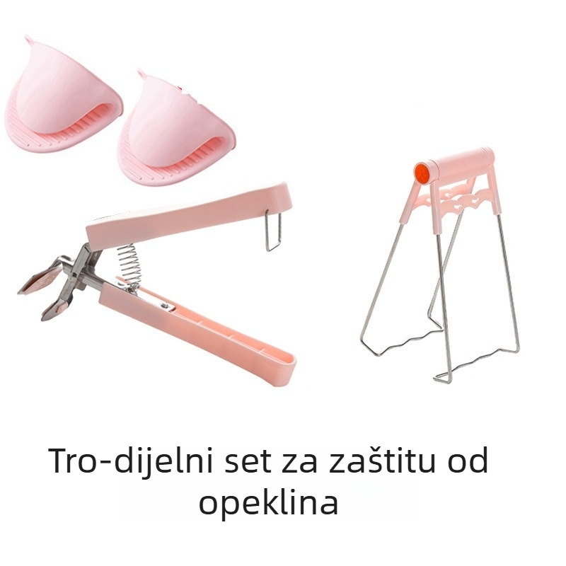 Plastični zidni regal za kuhinju — jednostavan, moderan dizajn, bez montaže