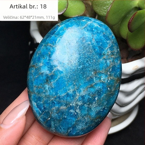 Rukom držani minerali uzorak, poliranog ovalnog oblika; marka: Other; materijal: fosforni mineral; prilagodba: Ne; poklon: Ne