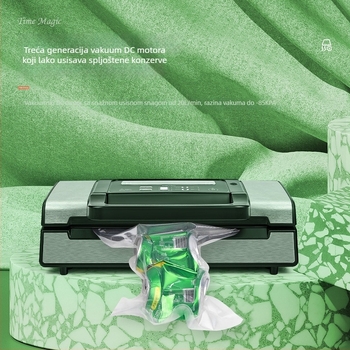 Vakumski aparat za pakiranje 14891/14892 – ABS + nehrđajući čelik, 120W, 220V, Funkcija vakuuma, Model 14891