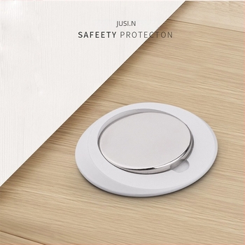Skriveni stopper za vrata – Model JSA2201 • Materijal: bakar, aluminijski oksid • Skrivena konstrukcija • Ugradnja na pod • Automatsko djelovanje • Značka Jus'an • Stil: Moderni minimalizam