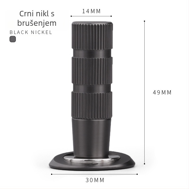Skriveni stopper za vrata – Model JSA2201 • Materijal: bakar, aluminijski oksid • Skrivena konstrukcija • Ugradnja na pod • Automatsko djelovanje • Značka Jus'an • Stil: Moderni minimalizam