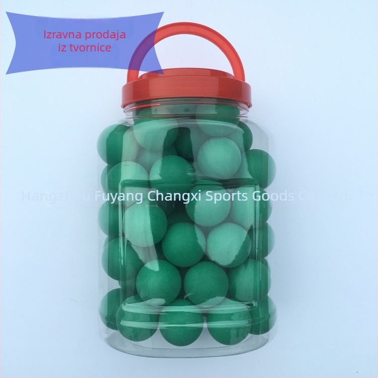 Loptice za stolni tenis Long Joy — mat površina, bezšivne, PP materijal, mogućnost prilagodbe