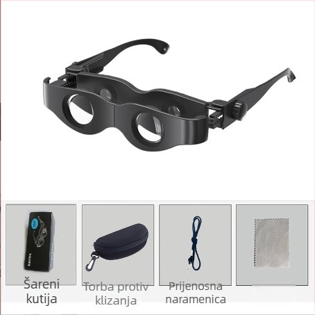 Ribolovni teleskop s HD optikom, prilagodljivo zumiranje i polarizirana leća za otvoreni ribolov