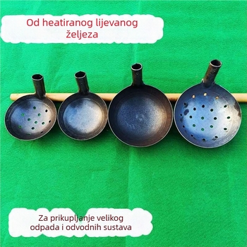 Metalna žlica za kanalizaciju i čišćenje šahta (Model: C30878; Marka: Pride surplus; Materijal: srednje ugljično čelik; Obrada po narudžbi: Da)