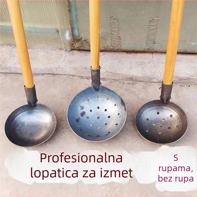 Metalna žlica za kanalizaciju i čišćenje šahta (Model: C30878; Marka: Pride surplus; Materijal: srednje ugljično čelik; Obrada po narudžbi: Da)