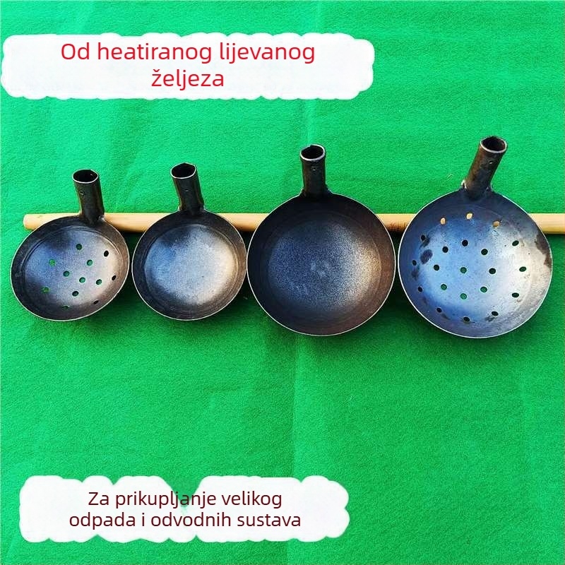 Metalna žlica za kanalizaciju i čišćenje šahta (Model: C30878; Marka: Pride surplus; Materijal: srednje ugljično čelik; Obrada po narudžbi: Da)