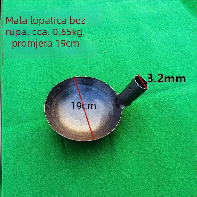 Metalna žlica za kanalizaciju i čišćenje šahta (Model: C30878; Marka: Pride surplus; Materijal: srednje ugljično čelik; Obrada po narudžbi: Da)